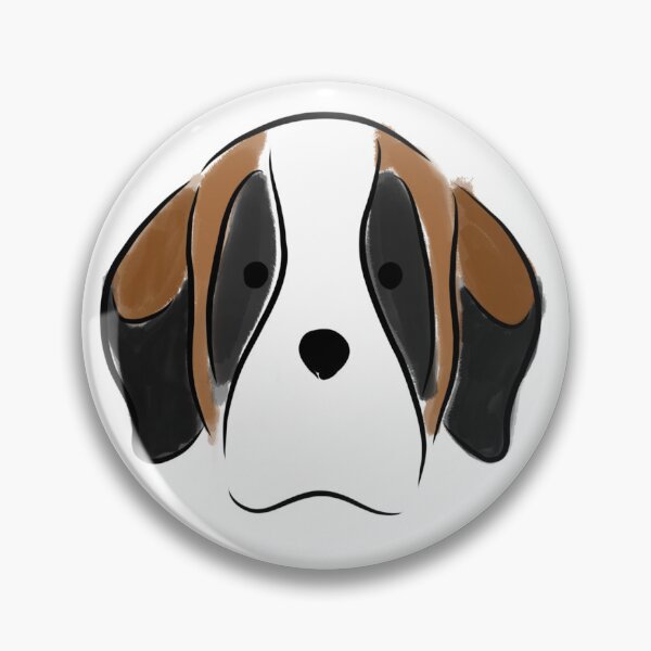 Item preview, Watercolor Saint Bernard  designed and sold by lovemydoggie.