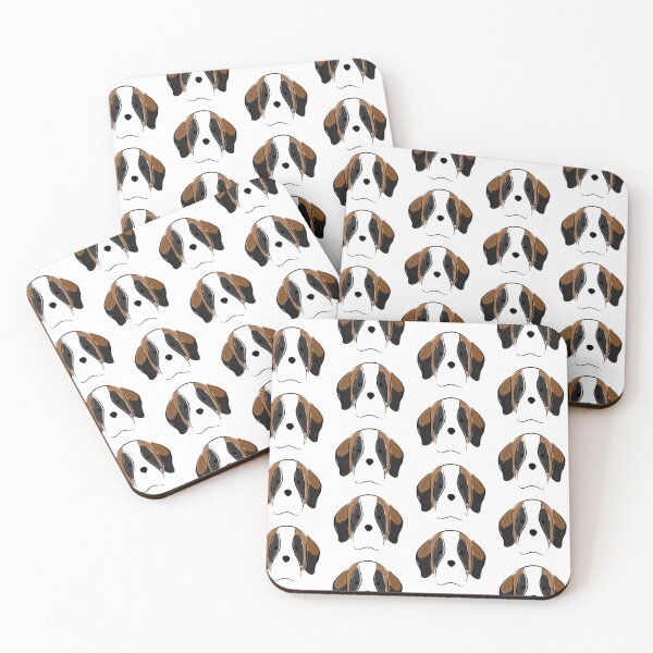 Item preview, Watercolor Saint Bernard  designed and sold by lovemydoggie.