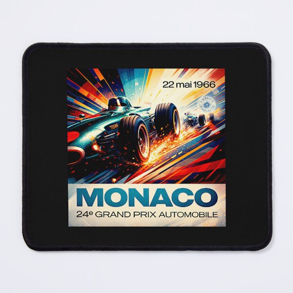 Item preview, Vintage Monaco Grand Prix 1966 Poster Variation #3 designed and sold by Helios Be. Lavsh.