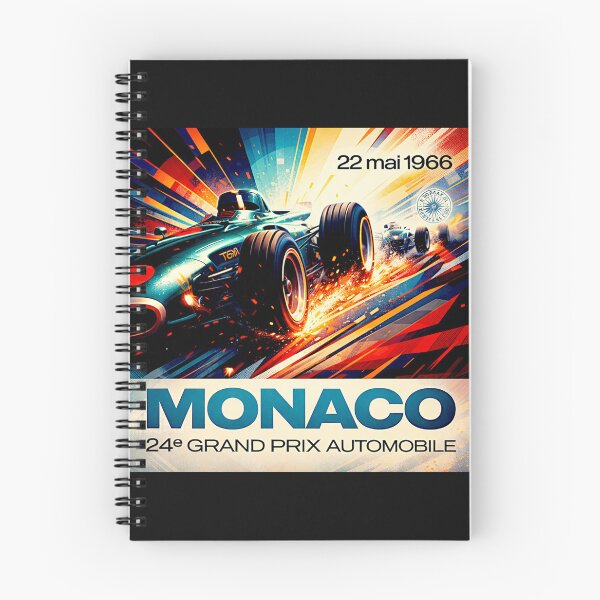 Item preview, Vintage Monaco Grand Prix 1966 Poster Variation #3 designed and sold by Helios Be. Lavsh.