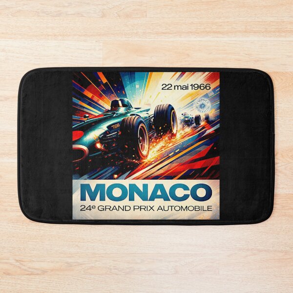 Item preview, Vintage Monaco Grand Prix 1966 Poster Variation #3 designed and sold by Helios Be. Lavsh.