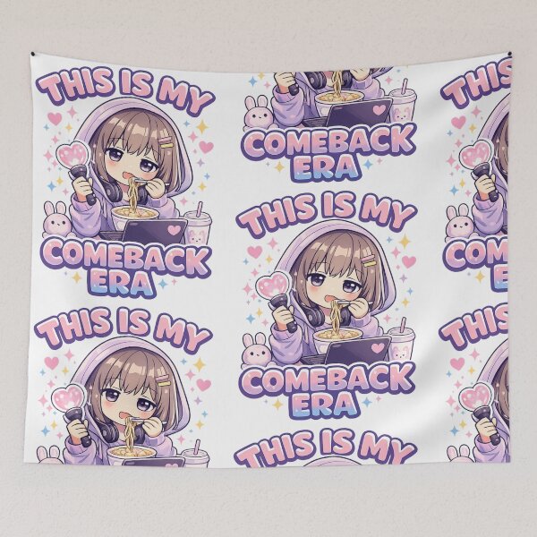 Item preview, The comeback era anime lovers, K-pop stans, and late-night binge-watchers ramen girl designed and sold by LiamFitzpatrick.
