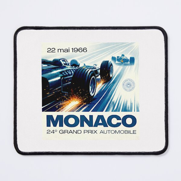 Item preview, Vintage Monaco Grand Prix 1966 Poster Variation #4 designed and sold by Helios Be. Lavsh.