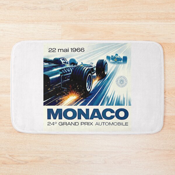 Item preview, Vintage Monaco Grand Prix 1966 Poster Variation #4 designed and sold by Helios Be. Lavsh.