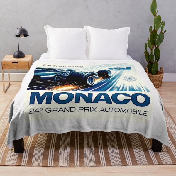 Item preview, Vintage Monaco Grand Prix 1966 Poster Variation #4 designed and sold by Helios Be. Lavsh.
