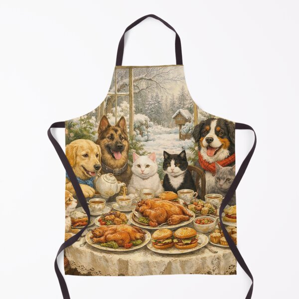 Item preview, Greenhouse Pets Dinner Party designed and sold by M-Y-A-R-T-.