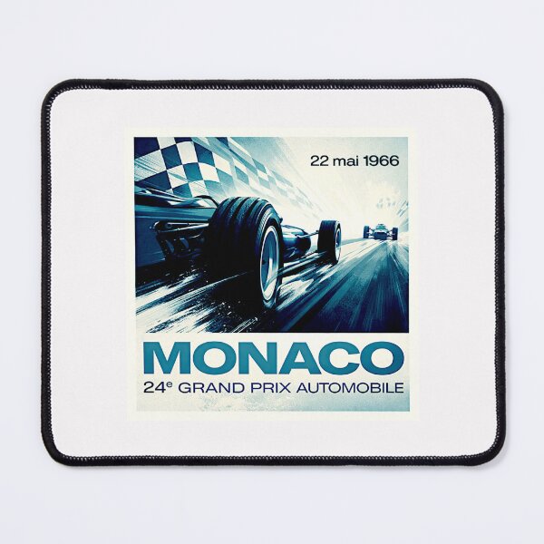 Item preview, Vintage Monaco Grand Prix 1966 Poster Variation #5 designed and sold by Helios Be. Lavsh.
