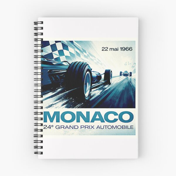 Item preview, Vintage Monaco Grand Prix 1966 Poster Variation #5 designed and sold by Helios Be. Lavsh.