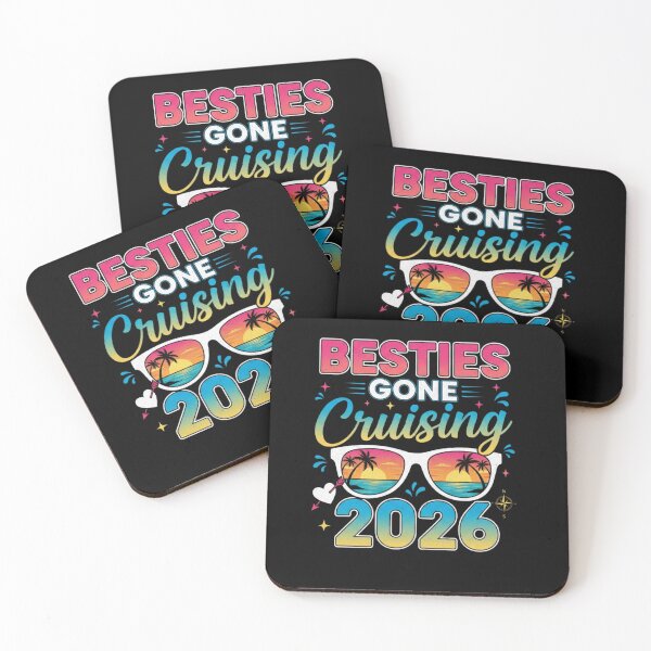 Item preview, Besties Gone Cruising 2026 Friends Cruise Vacation Group Trip designed and sold by salmzouriart.