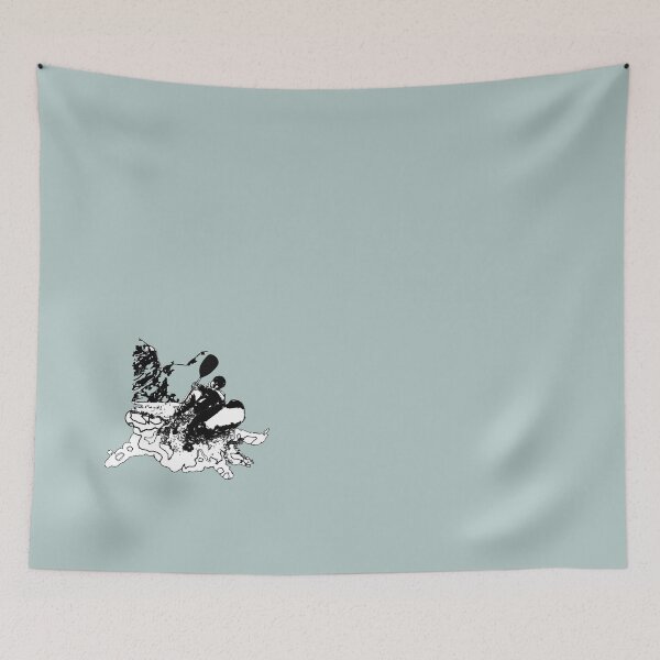 Item preview, Kayaking Lithograph – Whitewater Adventure Illustration designed and sold by Mark Malinowski.