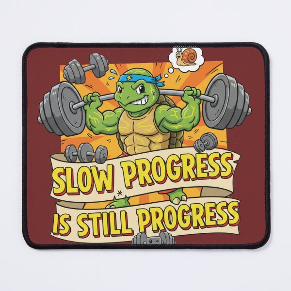 Item preview, Cute Gym Turtle Backpack – Strong Tortoise with Tired Eyes designed and sold by Bittor18.