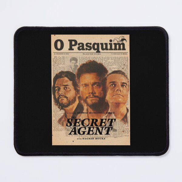 Item preview, The Secret Agent movie poster designed and sold by PatyEmiko.