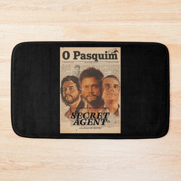 Item preview, The Secret Agent movie poster designed and sold by PatyEmiko.