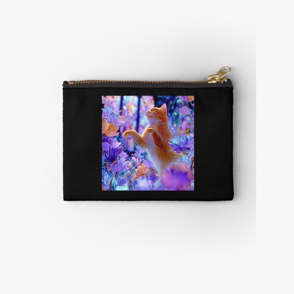 Item preview, Magical Cat in Enchanted Garden designed and sold by Helios Be. Lavsh.