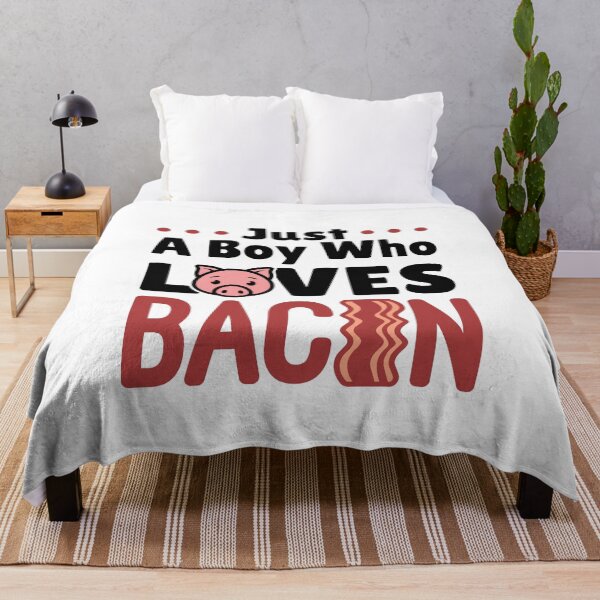 Item preview, Just a Boy Who Loves Bacon designed and sold by jaygo.