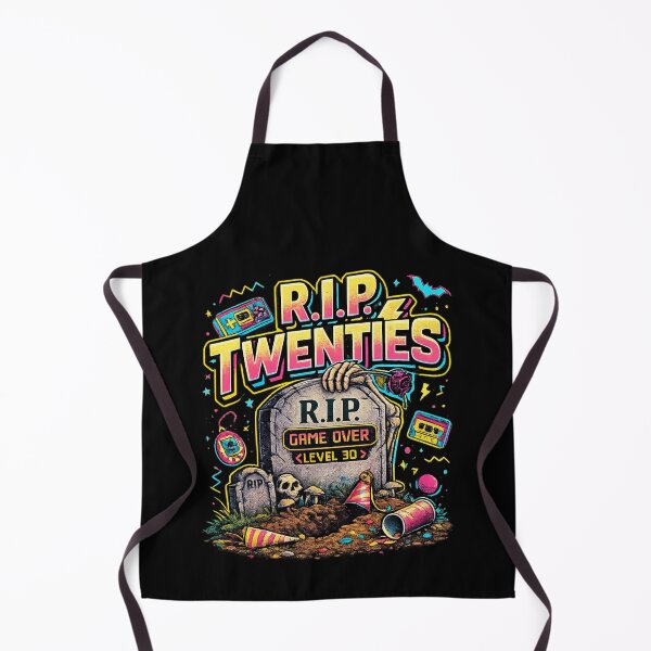 Item preview, RIP Twenties tombstone | 30th birthday humor designed and sold by SigilandThread.