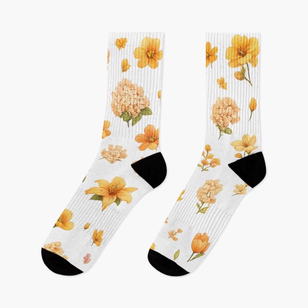 Aperçu de l'œuvre Motifs de fleurs orange créée et vendue par VladSecond.