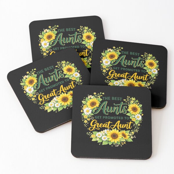 Item preview, The Best Aunts Get Promoted To Great Aunt New Great Aunt Family designed and sold by salmzouriart.