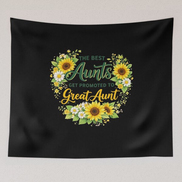 Item preview, The Best Aunts Get Promoted To Great Aunt New Great Aunt Family designed and sold by salmzouriart.