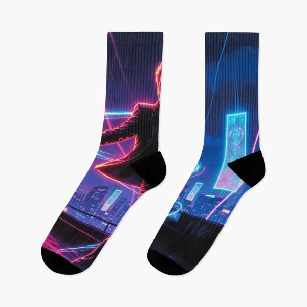 Item preview, King of Pop Neon Dance Legend Illustration designed and sold by SHOCAMPOS DESIGNS .