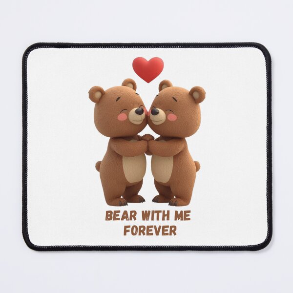 Item preview, Sweet Bear Hug - Romantic Anniversary Design designed and sold by AmaliaV92.