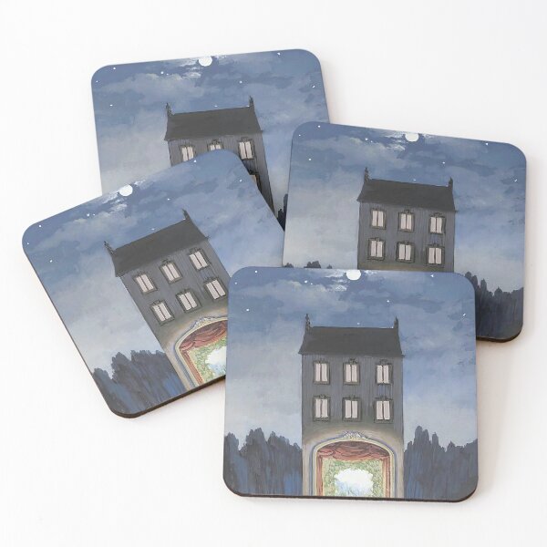 Item preview, Rene Magritte Inspired Surreal Conceptual Art – Dreamlike Minimalist Illustration designed and sold by Bondira-Spono.