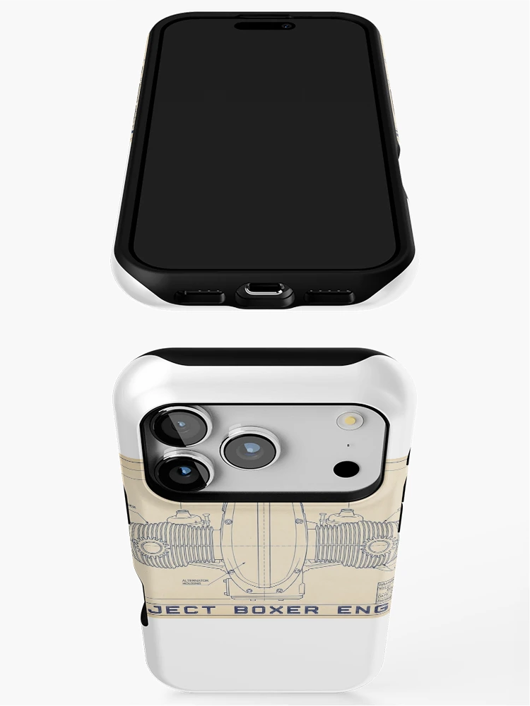 Thumbnail 3 of 4, iPhone Case, Boxer Engine designed and sold by Chopstix & Chorizo.