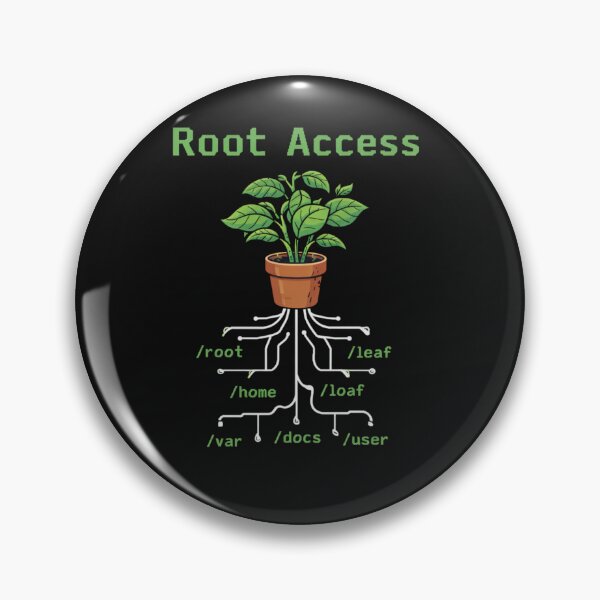 Item preview, Root Access Plant Pun – Funny Programmer Plant Parent Design designed and sold by HubCreates.