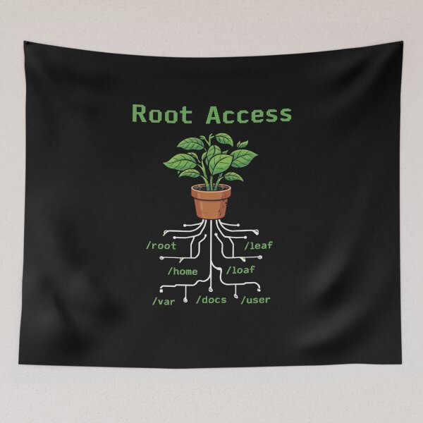 Item preview, Root Access Plant Pun – Funny Programmer Plant Parent Design designed and sold by HubCreates.