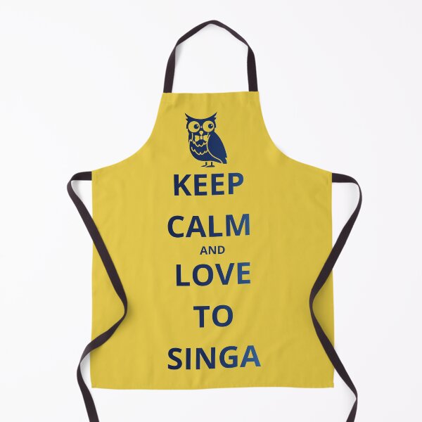 Item preview, KEEP CALM AND LOVE TO SINGA designed and sold by GOLDENGARDENART.