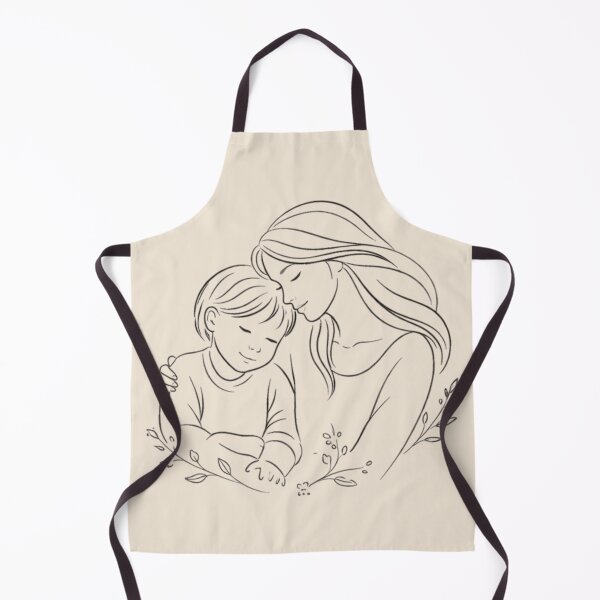 Item preview, Minimalist Mother & Child Line Art - Perfect Mother's Day Gift designed and sold by Nature's Palette.