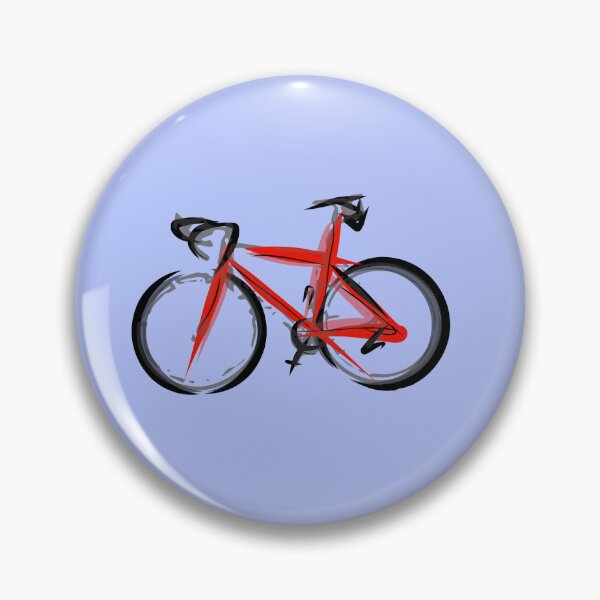 Item preview, Bike Icon – Minimal Red & Black Cycling Graphic designed and sold by Mark Malinowski.