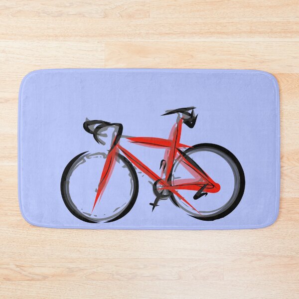 Item preview, Bike Icon – Minimal Red & Black Cycling Graphic designed and sold by Mark Malinowski.