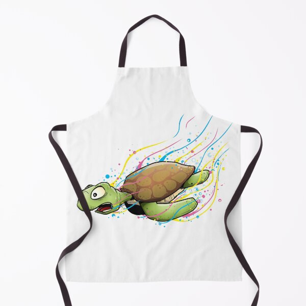 Item preview, Large, psychedelic, and cheerful turtle at the bottom of the sea designed and sold by theRafus.