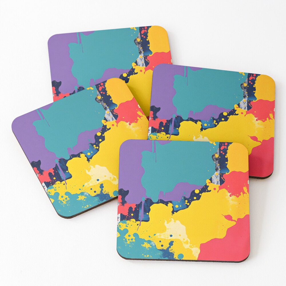 Item preview, Coasters (Set of 4) designed and sold by shelteredinside.