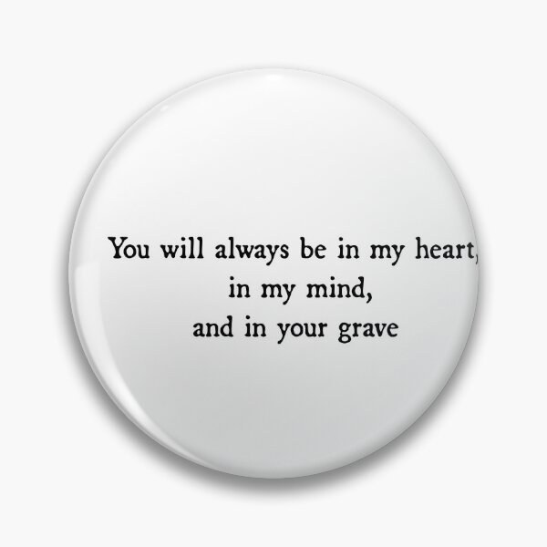 Item preview, Lemony Snicket, in your grave designed and sold by ZiaMI.