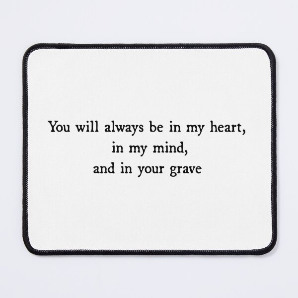 Item preview, Lemony Snicket, in your grave designed and sold by ZiaMI.