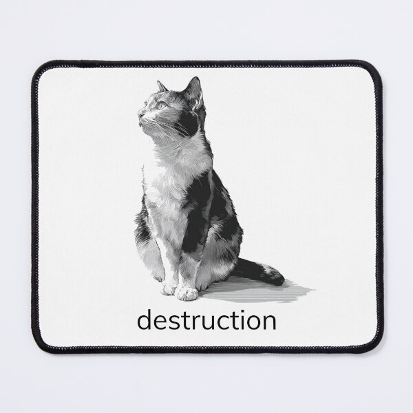 Item preview, Animal Groups: Cat Destruction Candid designed and sold by WhimsyWildWear.