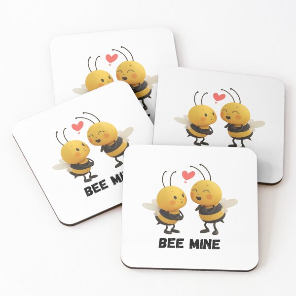 Item preview, Cute Bee Mine Valentine - Sweet Honey Bee Couple designed and sold by AmaliaV92.