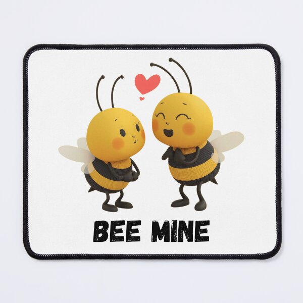 Item preview, Cute Bee Mine Valentine - Sweet Honey Bee Couple designed and sold by AmaliaV92.
