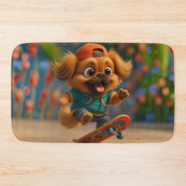 Item preview, Skater Pekingese designed and sold by Sillytoe.