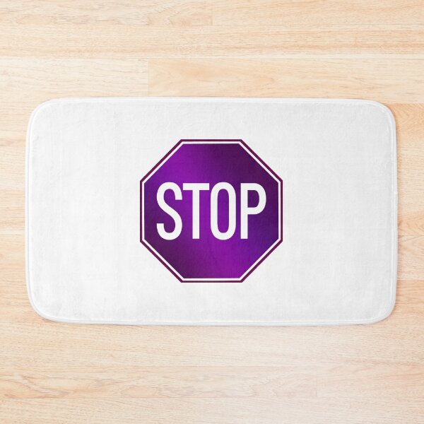 Item preview, Purple Stop Sign designed and sold by Normbot2000.
