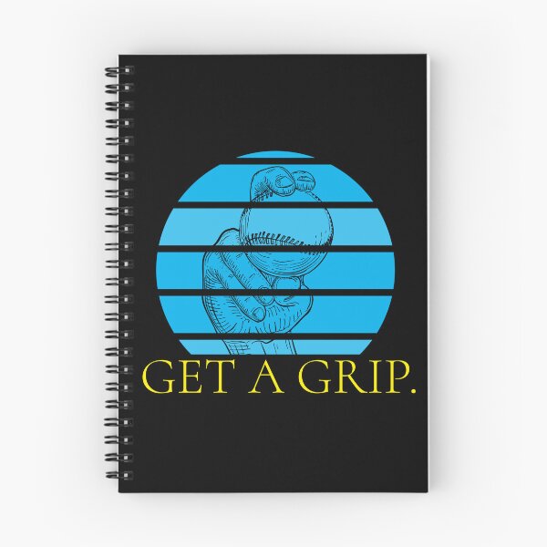 Item preview, Get a Grip baseball pitcher wordplay designed and sold by The Sporty Nerd.