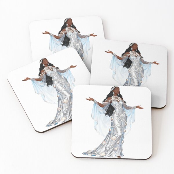 Item preview, iemanja yemoja umbanda rainha do mar designed and sold by Edu-Mendonca.