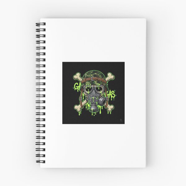 Item preview, Tactical Skull & Gas Mask Neon Edition designed and sold by Botanica Obscura.
