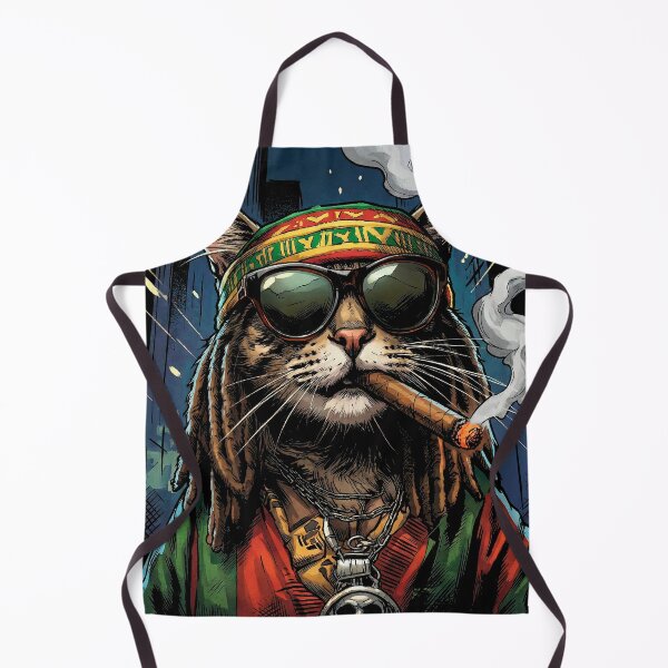 Item preview, Rastafarian Cat with Glasses and a Cigar designed and sold by Mistermike248.