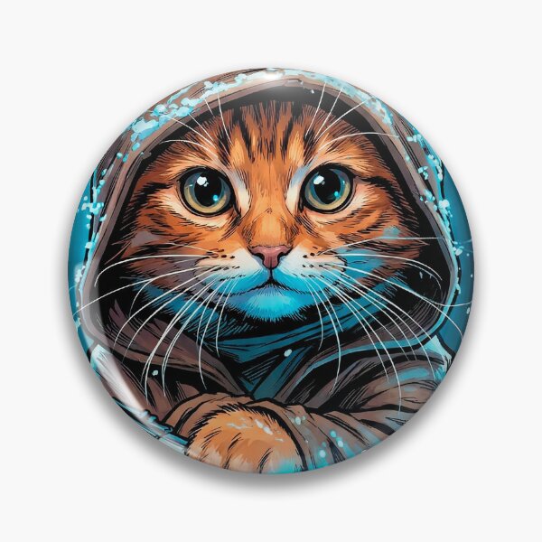 Item preview, Little Cat Jedi Master on Ice Planet designed and sold by Mistermike248.