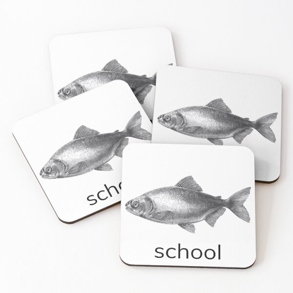 Item preview, Animal Groups: Fish School Candid designed and sold by WhimsyWildWear.