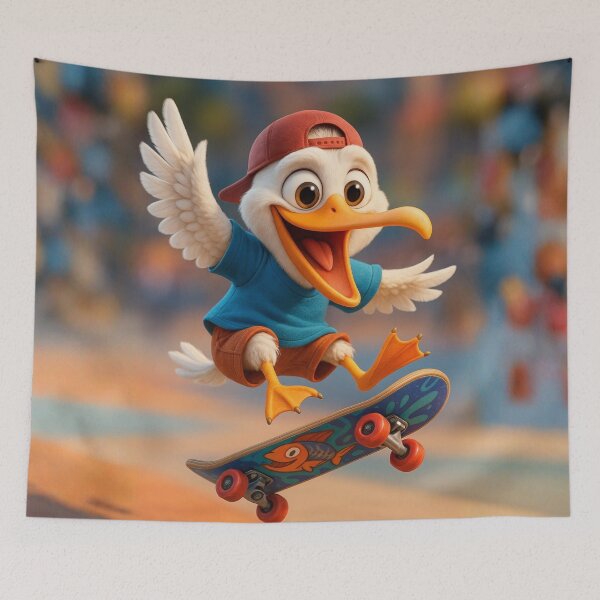 Item preview, Skater Pelican designed and sold by Sillytoe.
