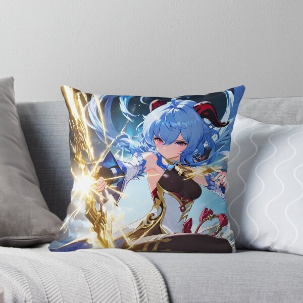 Item preview, Ganyu Genshin Impact Radiant Archery Sky Moment designed and sold by mildaclairmo.